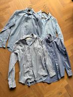 Overhemden 4 stuks, Kleding | Heren, Overhemden, Ophalen of Verzenden, Zo goed als nieuw, Blauw