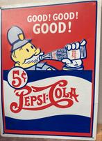 Pepsi Cola reclame bord, Ophalen, Gebruikt