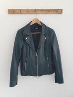Arma leren jas donkerblauw maat 38, Maat 38/40 (M), Arma, Jasje, Gedragen