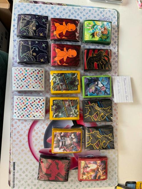 Diverse sleeves pakjes, Hobby en Vrije tijd, Verzamelkaartspellen | Pokémon, Nieuw, Sleeves of Kaarthoesjes, Ophalen of Verzenden