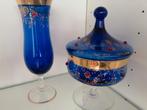 Antiek Muranoglas Bonbon Glas & Vaas, Ophalen of Verzenden