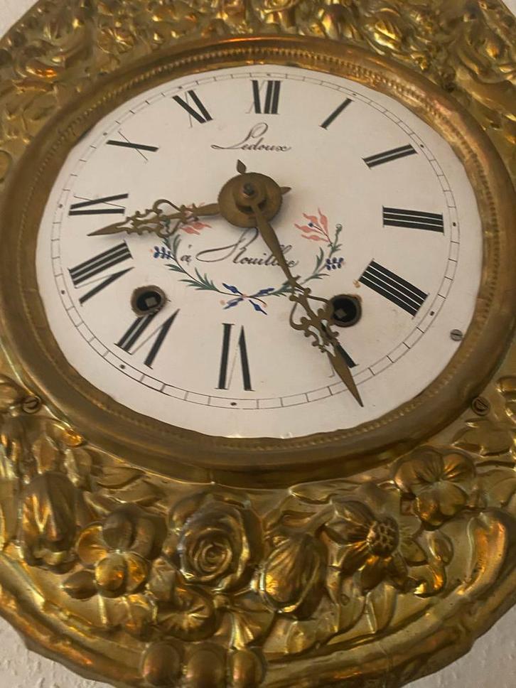 Antieke Franse Comtoise Klok, Antiek en Kunst, Antiek | Klokken, Ophalen