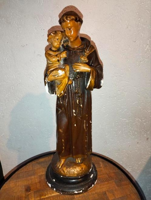Heilige Antonius met kind, Antiek en Kunst, Antiek | Religie, Ophalen of Verzenden