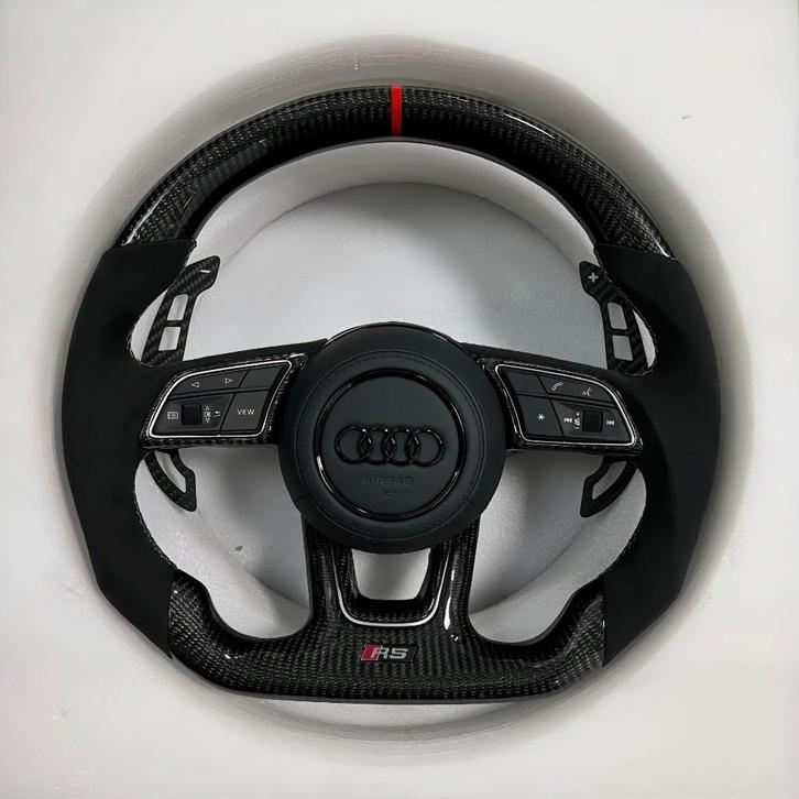 Audi stuur compleet carbon S RS upgrade, Auto diversen, Tuning en Styling, Ophalen of Verzenden