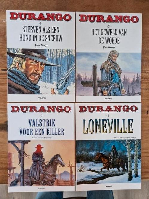 Durango   ,    softcover en hardcover, Boeken, Stripboeken, Gelezen, Meerdere stripboeken, Ophalen of Verzenden
