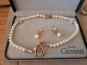 Giovanni Parel Collier & Oorbellen - Nieuwstaat! beschikbaar voor biedingen