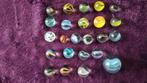 Zeldzame oude knikkers mooitjes bonken knikker, Ophalen of Verzenden