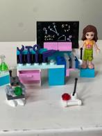 LEGO Friends 3933 Olivia’s laboratorium, Ophalen of Verzenden, Zo goed als nieuw, Complete set, Lego