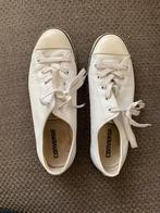 Converse All Stars 40,5 wit leer, Converse All Star, Ophalen of Verzenden, Wit, Zo goed als nieuw