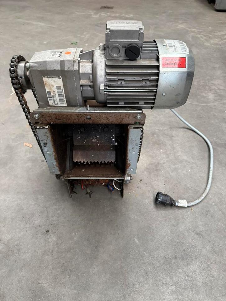 Blikjespletter met Bonfiglioli Motor & Reductor, Doe-het-zelf en Verbouw, Motoren, Zo goed als nieuw, Ophalen