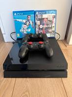 Playstation 4 1TB, 2 controlers, 2 games, Ophalen, Met games, Met 2 controllers, Zo goed als nieuw