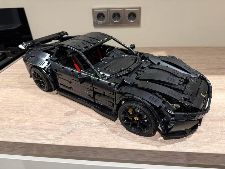 LEGO Technic Ferrari F12 Zwart (Imitatie) - Compleet, Kinderen en Baby's, Speelgoed | Duplo en Lego, Zo goed als nieuw, Complete set