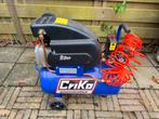 Criko compressor 2.0 hp, Ophalen, 6 tot 10 bar, Zo goed als nieuw, Minder dan 200 liter/min