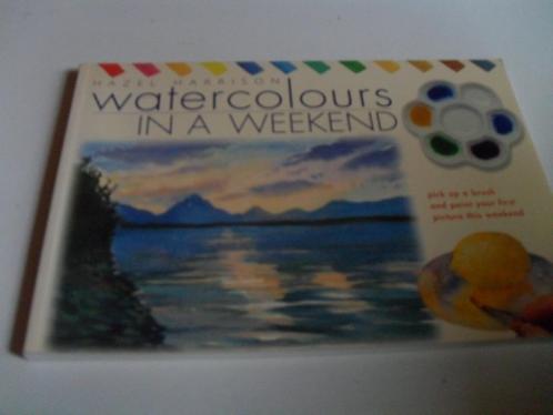 Water Colours ENGELSTALIG Step – by – step teaching through, Hobby en Vrije tijd, Schilderen, Zo goed als nieuw, Overige typen