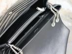 Saint Laurent LouLou Zwart Leer, Ophalen of Verzenden, Zo goed als nieuw, Zwart, Handtas