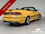 Saab 9-3 Cabrio Monte Carlo Yellow NL-AUTO! VIGGEN LOOK, 65 €/maand, Gebruikt, 4 stoelen, Bedrijf