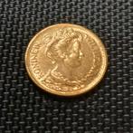 Versleten Gouden 5 Gulden 1912 - Koningin Wilhelmina Naslag, Verzenden, 5 gulden, Goud, Koningin Wilhelmina