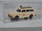 VW 1600 ambulance - Wiking 1/87, Hobby en Vrije tijd, Modelauto's | 1:87, Verzenden, Zo goed als nieuw, Auto, Wiking