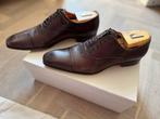 2 paar Santoni herenschoenen br+ zw maat 9 1/2, Kleding | Heren, Schoenen, Bruin, Ophalen of Verzenden, Santoni, Gedragen