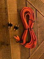 Phoenix Gold ( banaanstekkers & amp kabel), Ophalen of Verzenden, Zo goed als nieuw