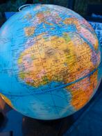 vintage Columbus globe aardglobe wereldbol verlichting boek, Ophalen of Verzenden, Verlicht, Nieuw
