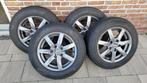winterbanden 15 Inch op lichtmetalen velg, Auto-onderdelen, Banden en Velgen, Ophalen, Gebruikt, 15 inch, Banden en Velgen