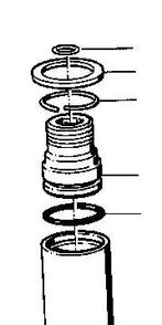 BMW R80RT R100 Veerhouder 31421454957 (2x)  / Gezocht!, Motoren, Onderdelen | BMW, Ophalen of Verzenden, Gebruikt