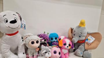 Disney & Ty Knuffel Collectie - Nieuw! beschikbaar voor biedingen