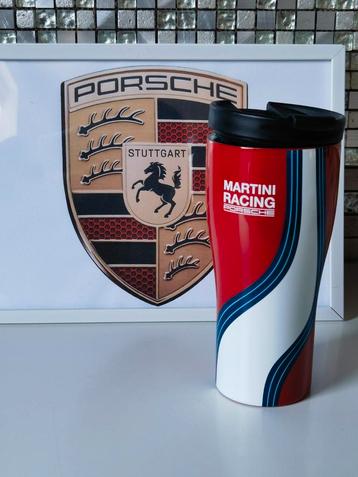 Nieuw origineel martini racing porsche thermo beker voor kou beschikbaar voor biedingen