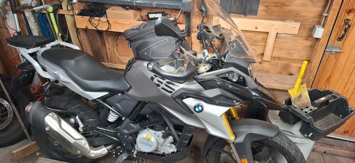 BMW G310 GS 2018 - Topkoffer, Tanktas, Nieuwe Remklauwen, Motoren, Motoren | BMW, Particulier, Enduro, 12 t/m 35 kW, 1 cilinder