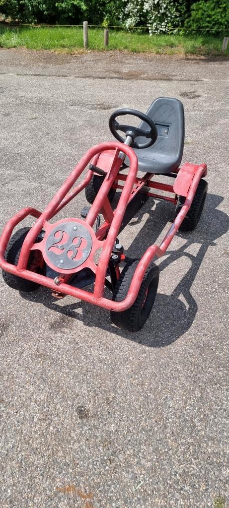 Mammoet skelter met vrijloopkoppeling!, Kinderen en Baby's, Speelgoed | Buiten | Skelters, Zo goed als nieuw, Berg, Motor, Ophalen