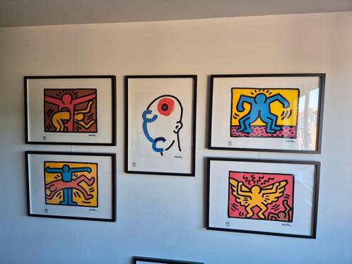 Verschillende Keith Haring Litho's, Antiek en Kunst, Kunst | Litho's en Zeefdrukken, Ophalen