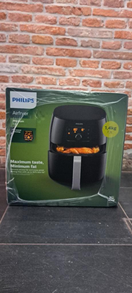Airfryer, Philips Avance XXL HD9650/90 zwart, Witgoed en Apparatuur, Airfryers, Nieuw, Airfryer, Ophalen