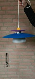 Vintage funky multicolor design schalen lamp, Scandinavisch, Huis en Inrichting, Lampen | Wandlampen, Ophalen of Verzenden, Zo goed als nieuw