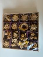 Kerstboomhangers van riet, Ophalen of Verzenden, Zo goed als nieuw