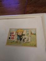 OH. YOU. KID/  GEIT MET MEISJESHOOFD, Verzamelen, Ophalen of Verzenden, Voor 1920
