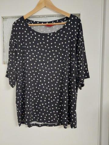 Heerlijk shirt longsleeve  laura di sarpi maat 48 polkadot beschikbaar voor biedingen