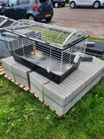 Mooi konijnen hok, Dieren en Toebehoren, Knaagdieren en Konijnen | Hokken en Kooien, Ophalen of Verzenden, Zo goed als nieuw, Hok
