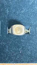 Gouden ring 14krt goud 4.5g 585 erin mooie muntring vrpr310€, 18 tot 19, Ophalen of Verzenden, Zo goed als nieuw, Dame of Heer