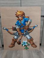 Dragon Ball /Zelda /One Piece /Mega Man pixel art figuren, Ophalen, Zo goed als nieuw
