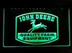 John Deere quality farm groen led reclame ledlamp wanddeco, Nieuw, Reclamebord, Ophalen of Verzenden