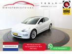Tesla Model 3 Long Range AWD 75 kWh Trekhaak Topstaat Autopi, Auto's, Tesla, 27 €/maand, Zwart, Wit, 351 pk