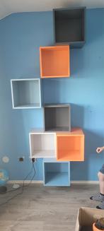 Ikea Eket wandkastjes, 2 grote sets, verschillende maten, Huis en Inrichting, Kasten | Wandmeubels, Minder dan 100 cm, Gebruikt