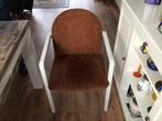 eetkamerstoelen 4, Huis en Inrichting, Stoelen, Ophalen, Gebruikt, Bruin, Stof