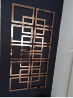 Brons spiegel eric kuster, Ophalen of Verzenden, Zo goed als nieuw, Rechthoekig, Minder dan 100 cm