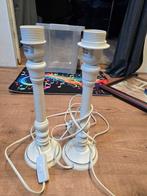 2 lampenvoeten, Ophalen of Verzenden, Gebruikt, Minder dan 50 cm