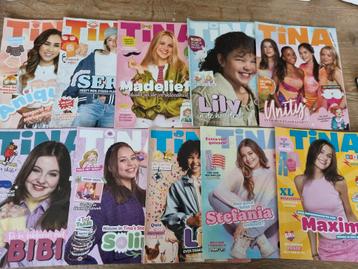 10x Tina tijdschrift magazine diverse jaargangen beschikbaar voor biedingen