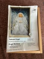 Tafereel Engel A 503 echt Texels product wol Made in Holland, Figuurtje(s), Onbekend, Ophalen of Verzenden, Zo goed als nieuw