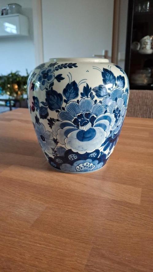 vaas Delftsblauw 1921- 1945, Antiek en Kunst, Antiek | Vazen, Ophalen of Verzenden