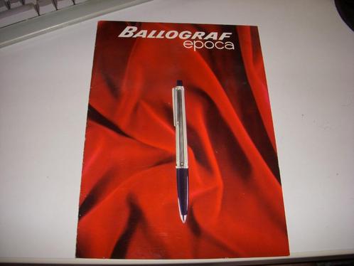Prachtige catalogus Ballograf epoca pennen uit 1965, Boeken, Catalogussen en Folders, Zo goed als nieuw, Catalogus, Ophalen of Verzenden
